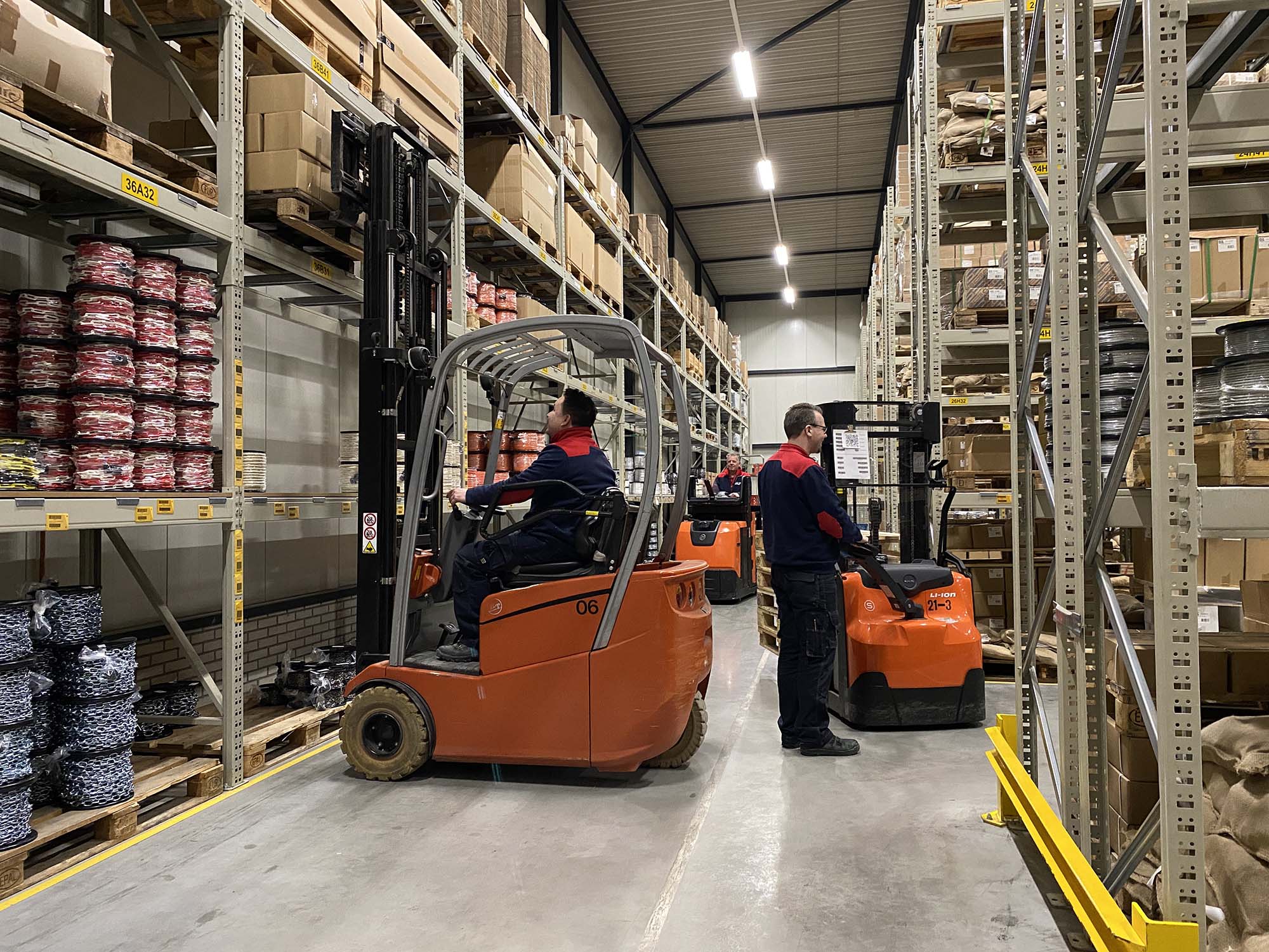 Interne transportmiddelen Dulimex